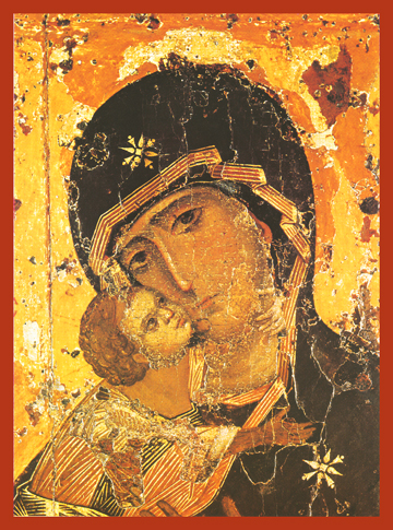360x485 Icon Of The Theotokos Of Vladimir