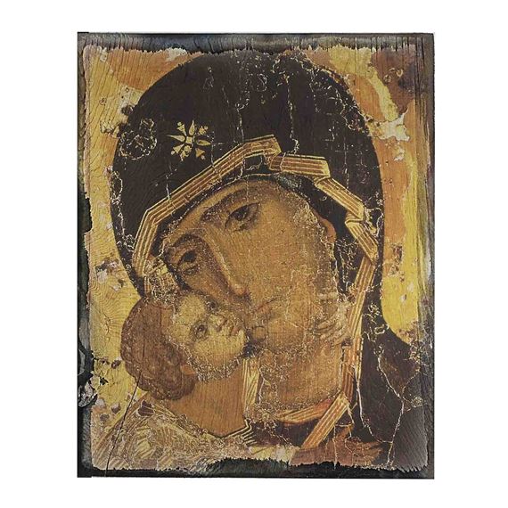 Our Lady Of Vladimir Icon Rustic Wood Plaque Ewtn Religious 570x570 Our Lady Of Vladimir Icon Rustic Wood Plaque Ewtn Religious