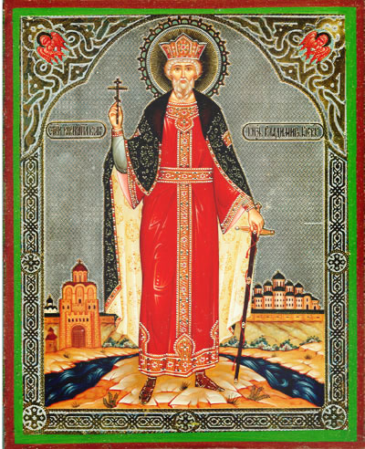 400x492 St Vladimir, Orthodox Christian Icon