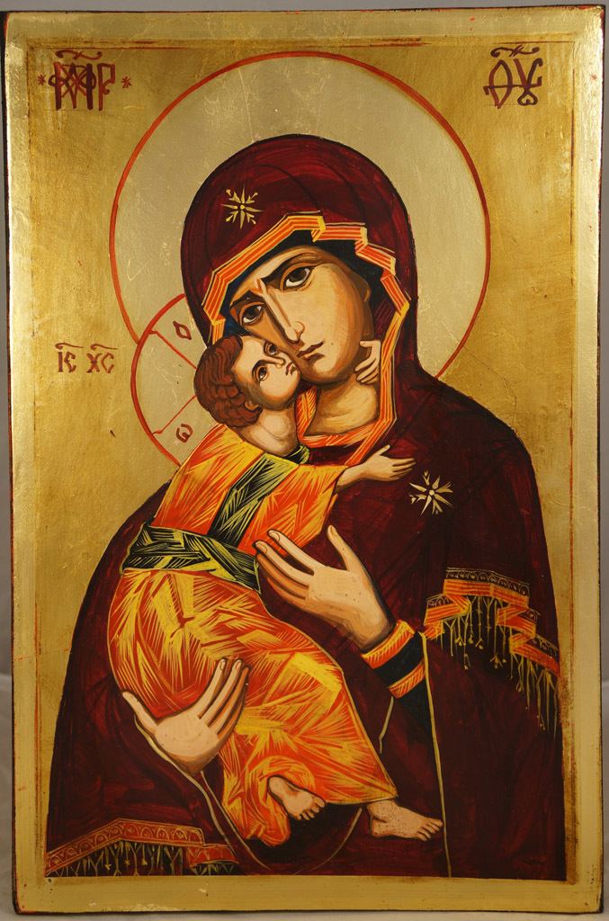 677x1024 Theotokos Of Vladimir