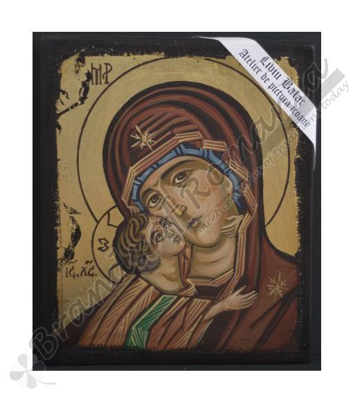 510x600 Virgin Mary Of Vladimir Icon Painting