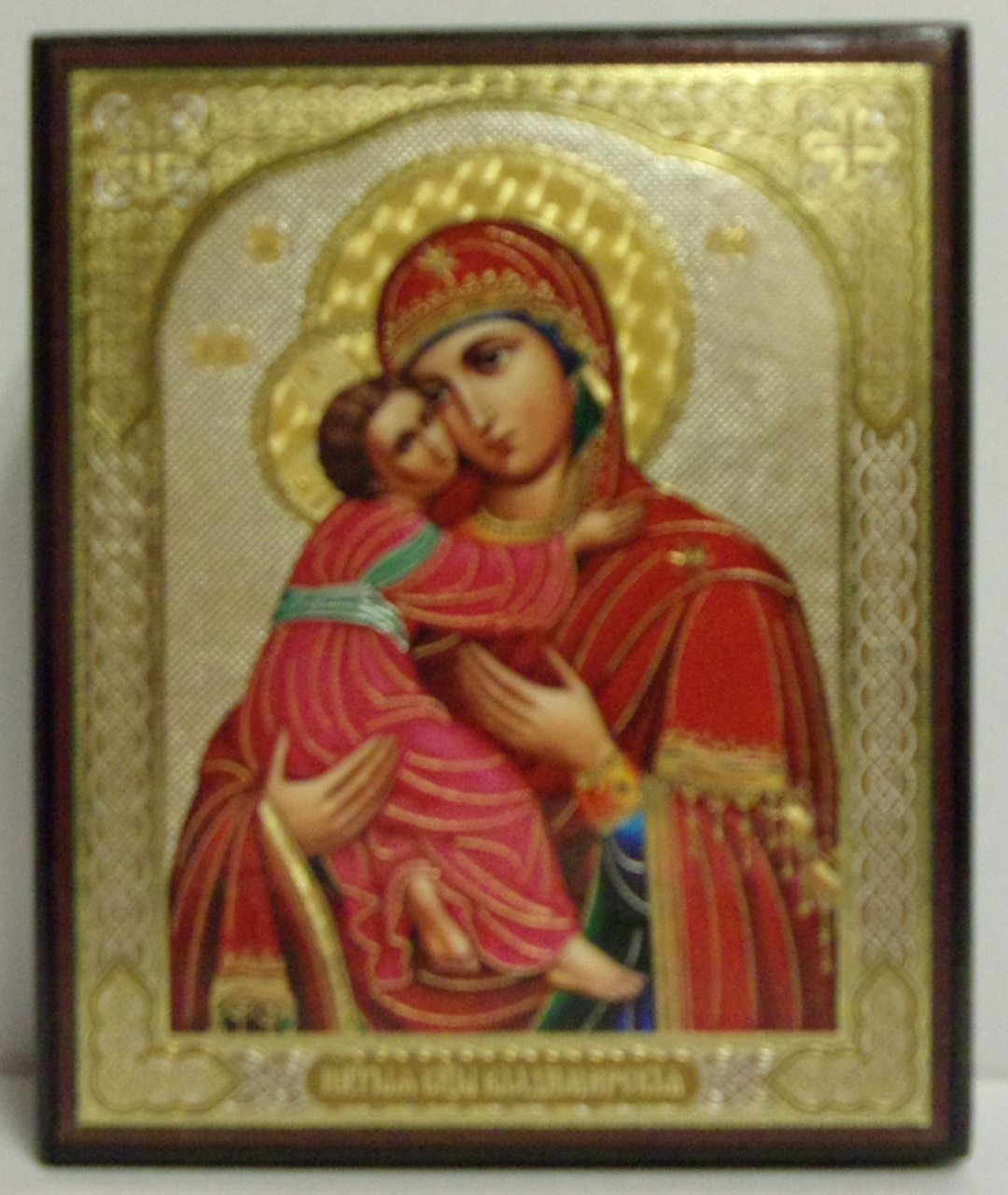 1080x1280 Wooden Virgin Of Vladimir Icon Box