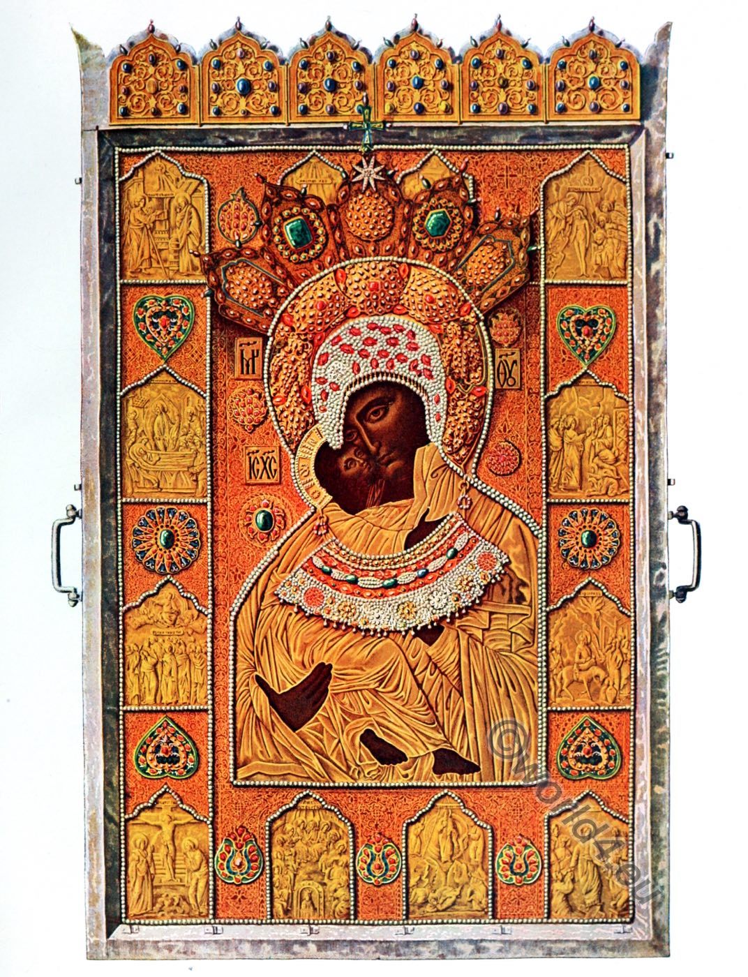 1072x1400 Icons The Vladimir Madonna