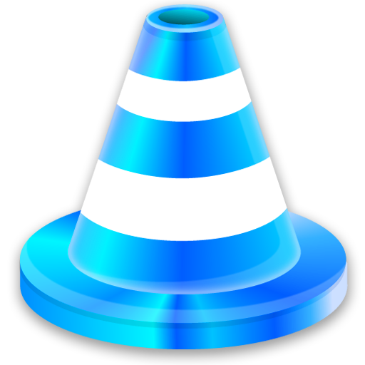 512x512 Blue Vlc Icon