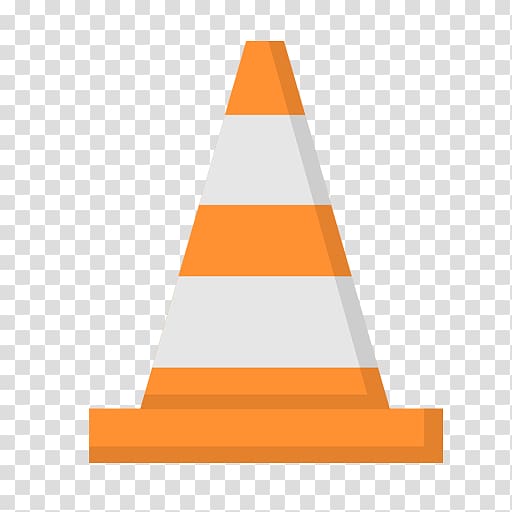 512x512 Vlc Media Player Icon, Cones Transparent Background Png