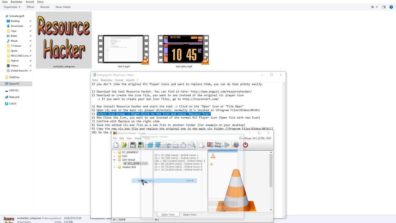 1280x720 Change Vlc Player Icons