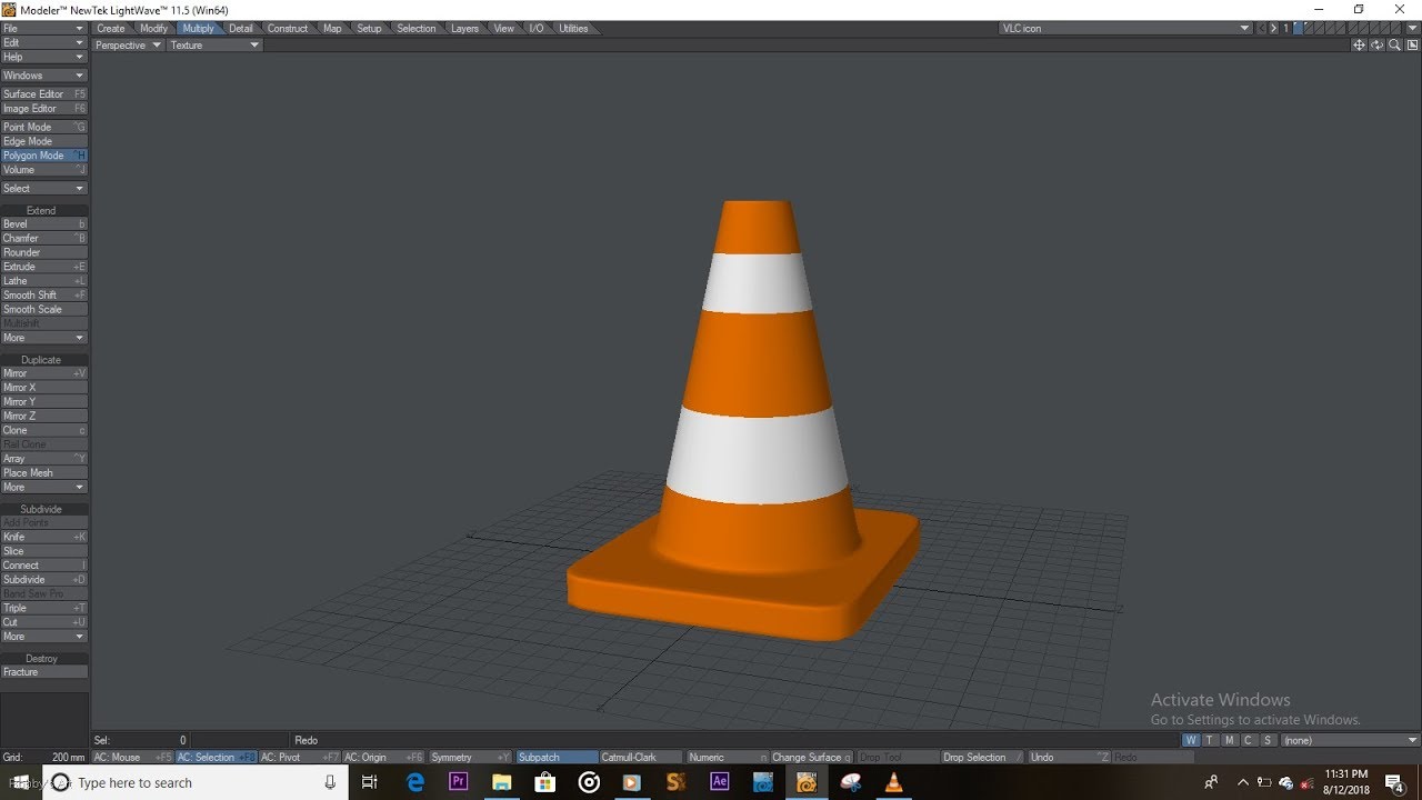 1280x720 Making The Vlc Player Icon In Lightwave