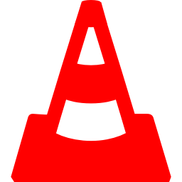 256x256 Free Red Vlc Player Icon