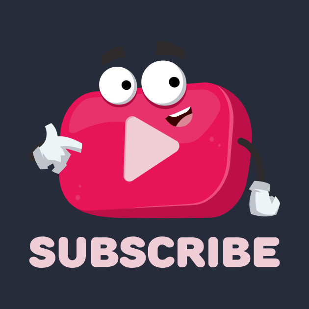 630x630 Cartoon Video Player Vlog Icon Subscribe