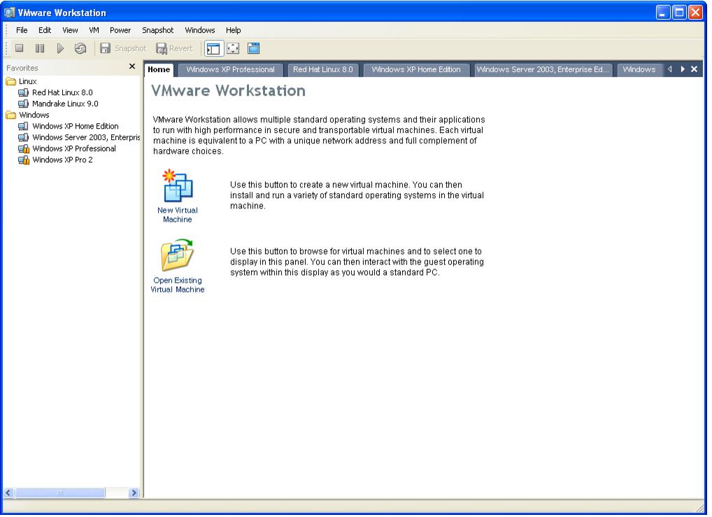 1018x739 Overview Of The Vmware Workstation Window
