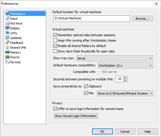Configure Basic Vmware Workstation Settings 565x481 Configure Basic Vmware Workstation Settings