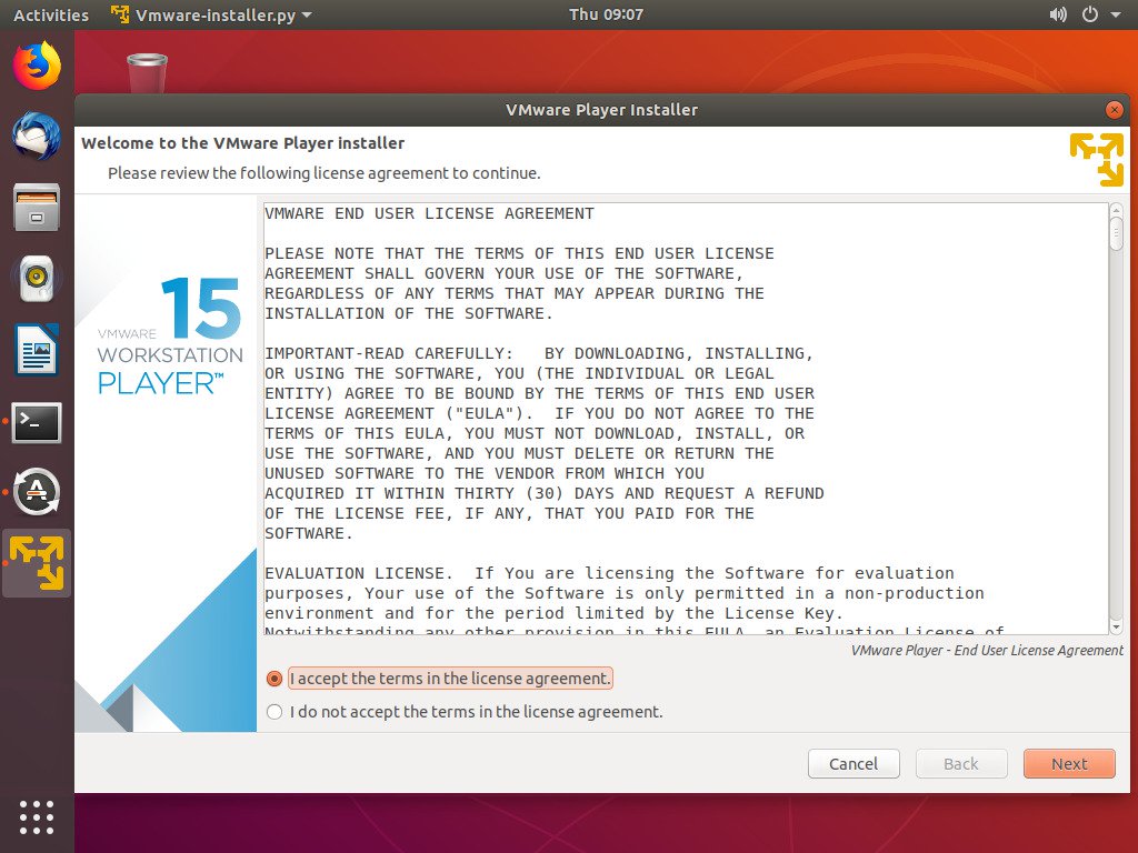 How To Install Vmware Workstation Player On Ubuntu Linuxize 1024x768 How To Install Vmware Workstation Player On Ubuntu Linuxize
