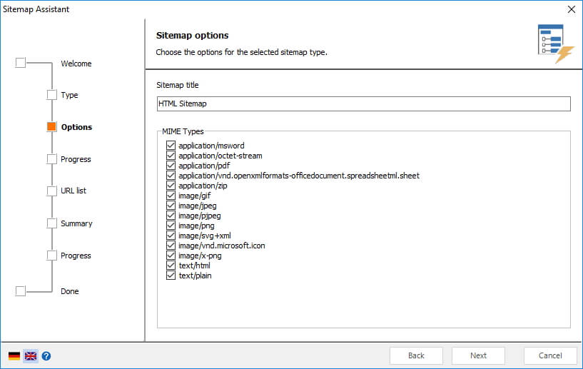 817x517 Html Sitemap Creation With The Websiteanaylser