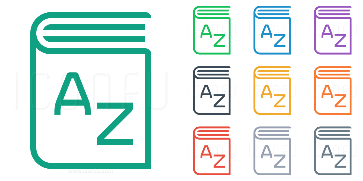 1200x600 Dictionary Icon