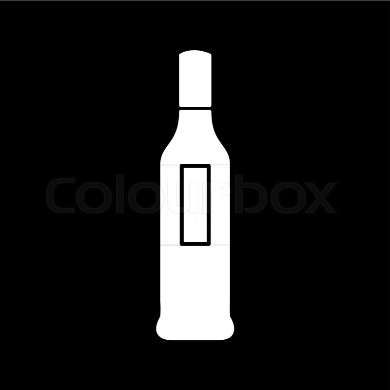 800x800 Vodka Icon Silhouette Vodka Alcohol Stock Vector Colourbox