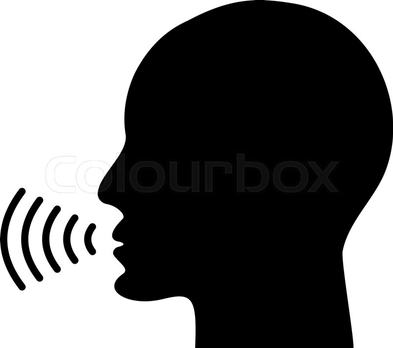 800x710 Voice Command Control With Sound Waves Stock Vector Colourbox