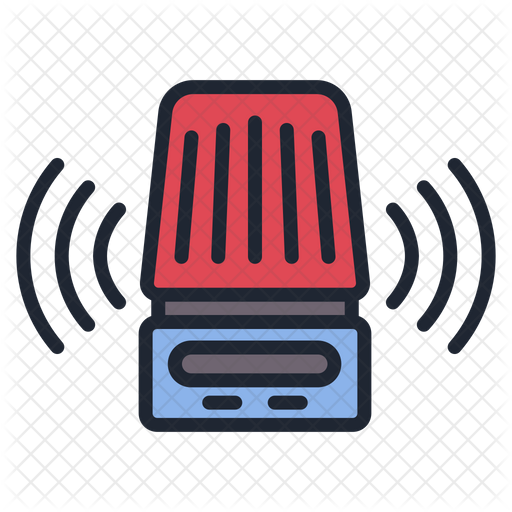512x512 Voice Control Icon Of Colored Outline Style