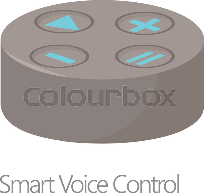 800x756 Smart Voice Control Icon Cartoon Stock Vector Colourbox