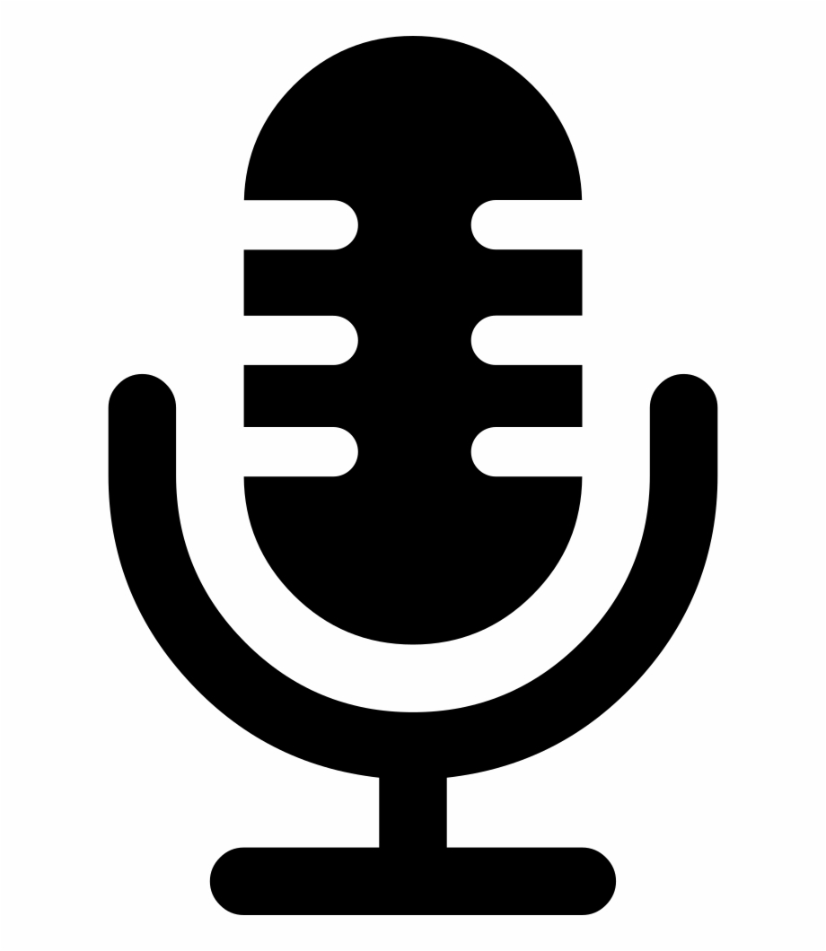 920x1060 Microphone Voice Interface Symbol