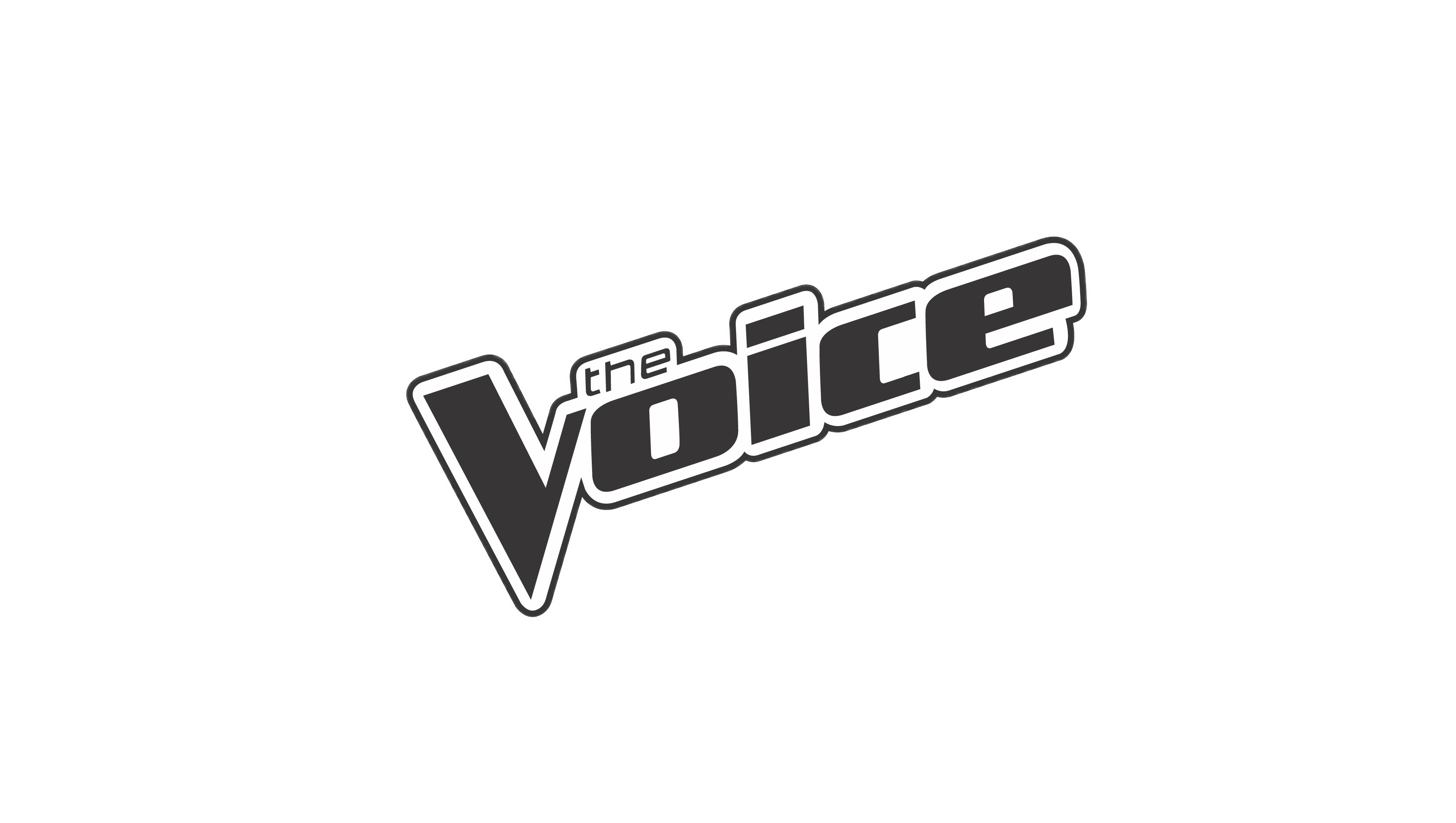 3440x1943 The Voice Logo Black And White Icons Png