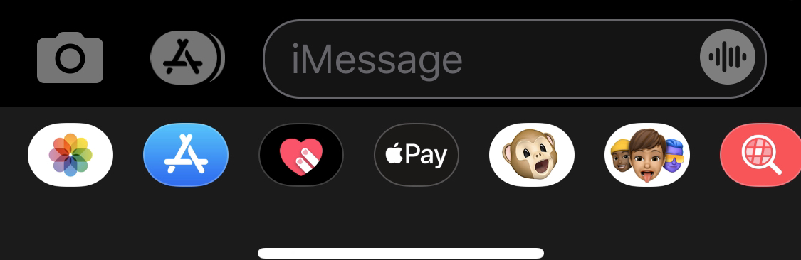 1125x366 Feature In Messages The Send Voice Memo Icon Has Changed! Iosbeta
