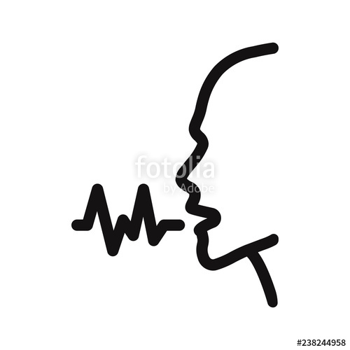 500x500 Voice Recognition Icon Stock Image And Royalty Free Vector