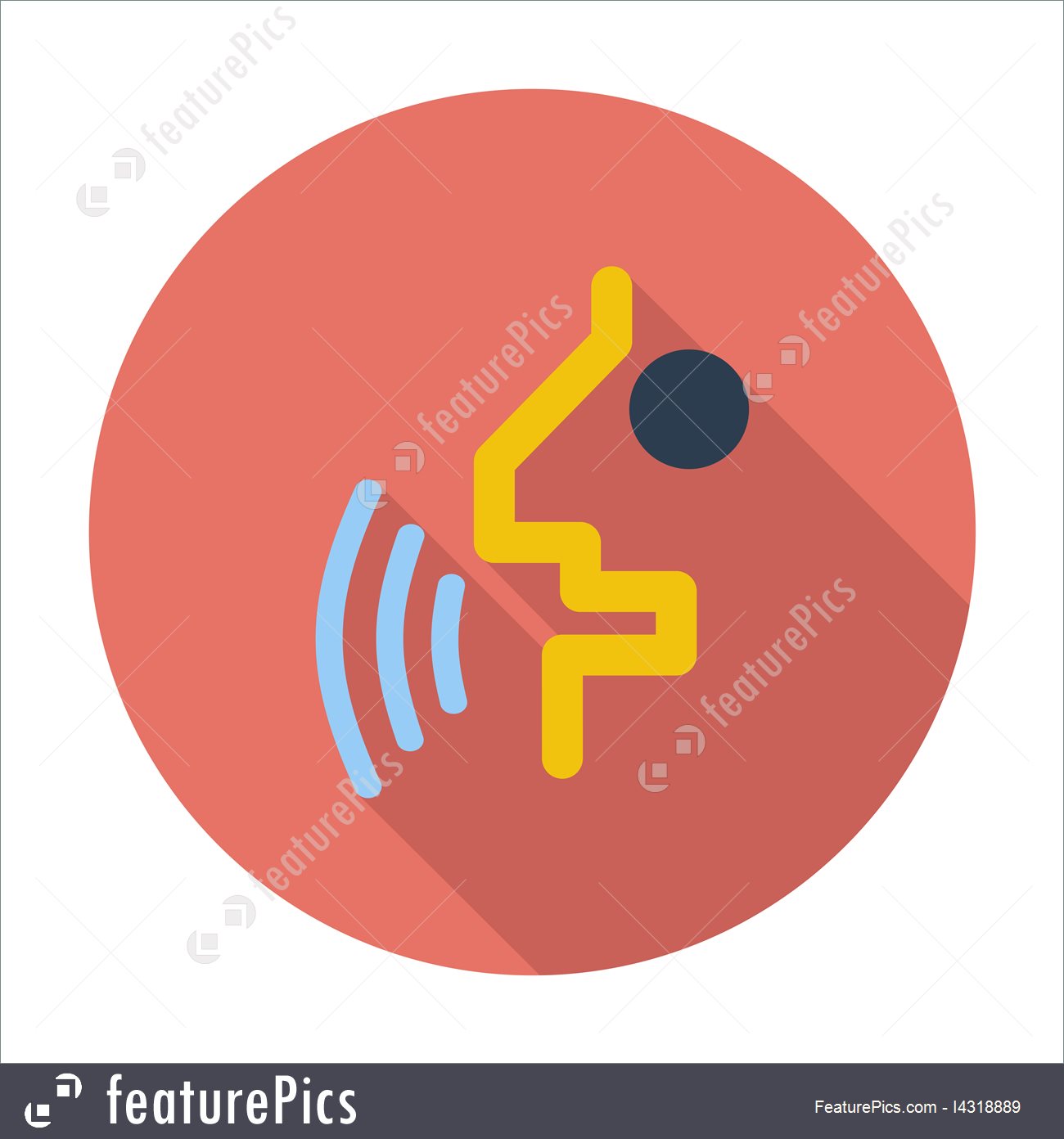 1300x1392 Emblems And Symbols Voice Recognition Button