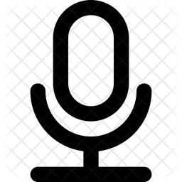 256x256 Voice Recorder Icon Of Line Style