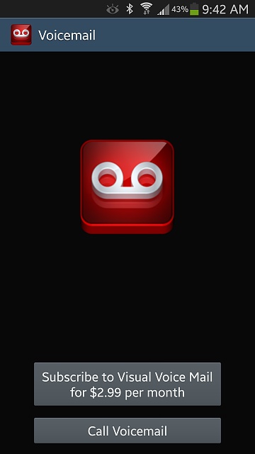 Clear Verizon Voicemail Icon Android