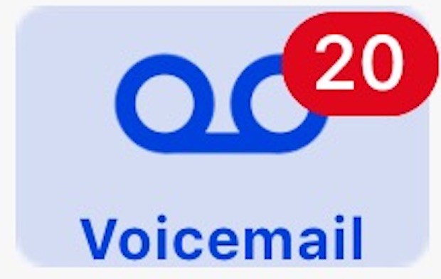 See A Blank Red Dot On The Phone Icon It's Your Iphone Voicemail 620x393 See A Blank Red Dot On The Phone Icon It's Your Iphone Voicemail