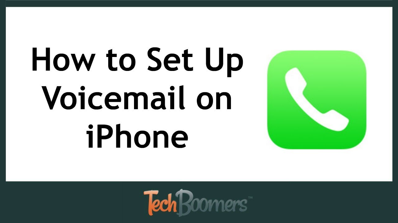 1280x720 How To Set Up Activate Voicemail On Iphone
