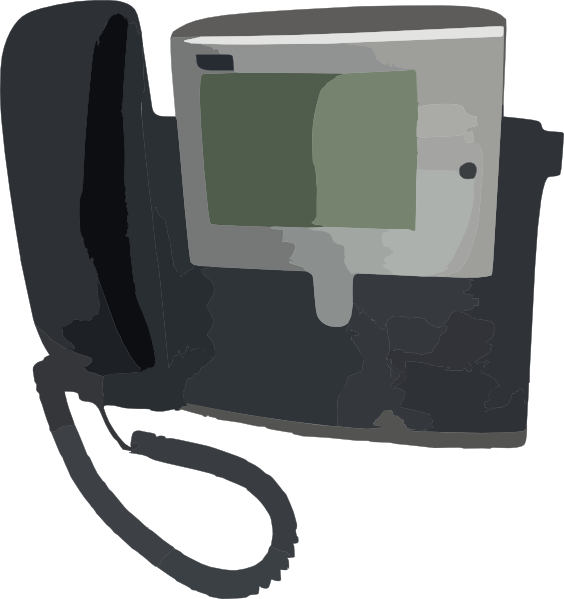 564x599 Telephone Cartoon Clipart