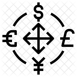 256x256 Currency Volatility Icon Of Line Style