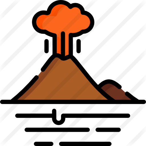 Volcano Icon at Vectorified.com | Collection of Volcano Icon free for ...