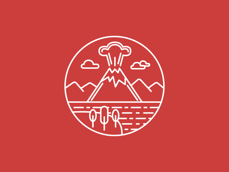 800x600 Volcano Icon
