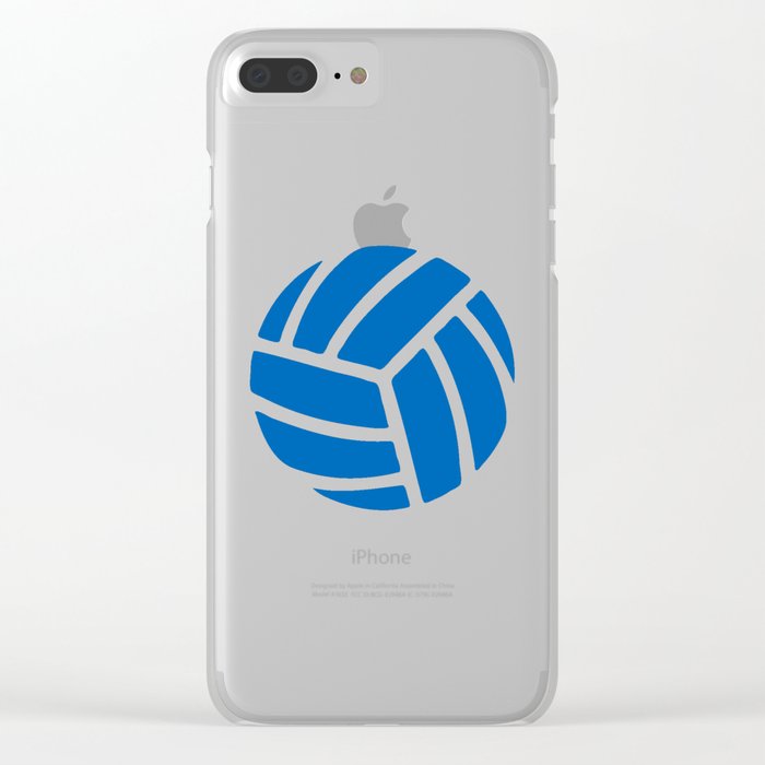 700x700 Volleyball Icon Clear Iphone Case