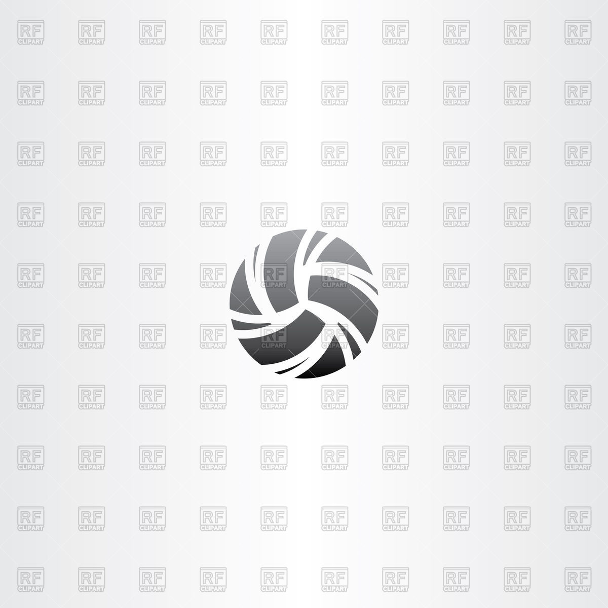 1200x1200 Volleyball Icon Vector Image Of Sport And Leisure Blaskorizov