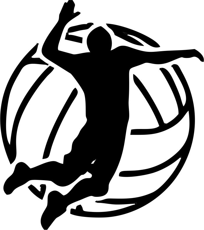 701x790 Vector Sports Volleyball Icon Graphic Design Vector