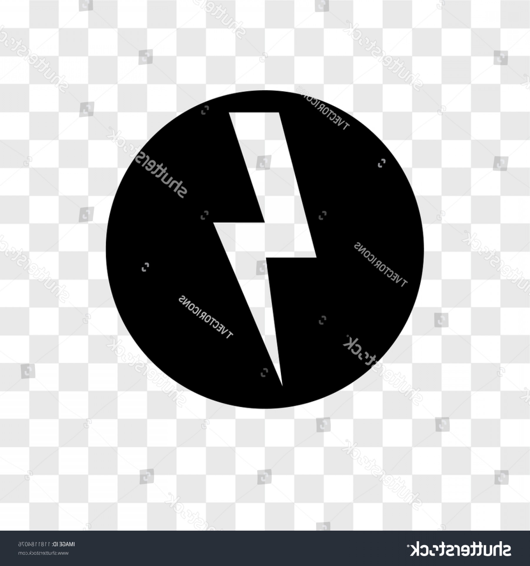 1800x1920 High Voltage Vector Icon Isolated On Studiogrfx