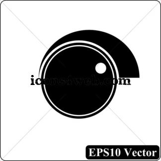 324x324 Volume Control Black Icon Vector