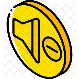 256x256 Volume Down Icon Of Colored Outline Style