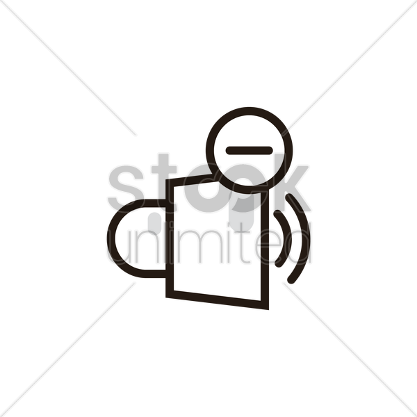 600x600 Volume Down Icon Vector Image
