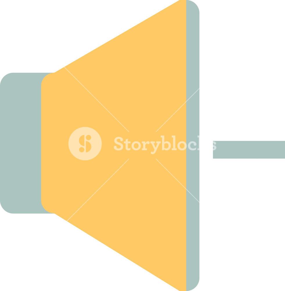 981x1000 Funky Volume Down Icon Royalty Free Stock Image