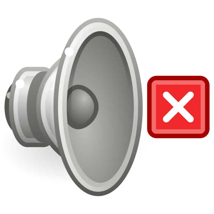 720x720 Fix 'red X Volume Icon' In Windows