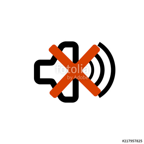 500x500 Off Volume Icon Web Design New Modern One From Set Stock Image