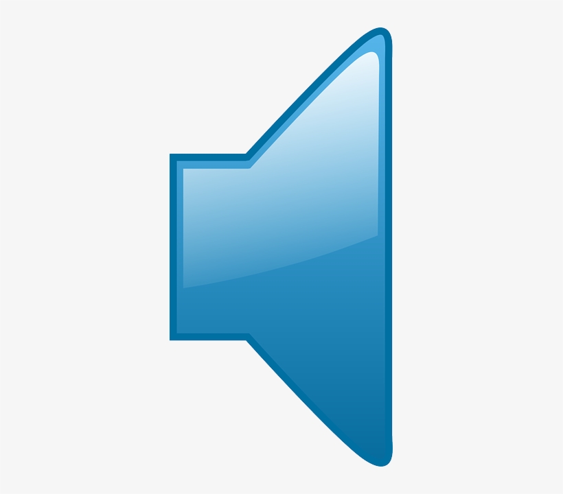 820x720 Sound, Speaker, Volume, Icon, Blue