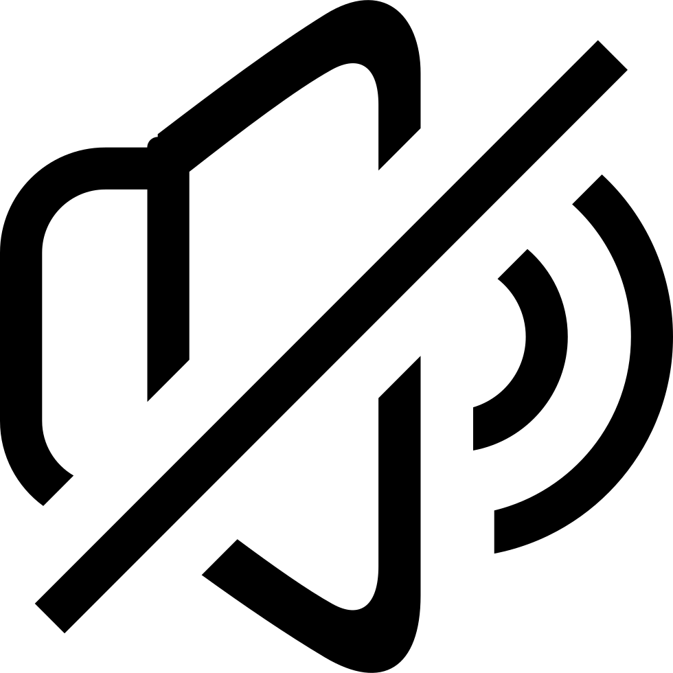 980x980 Volume Mute Png Icon Free Download