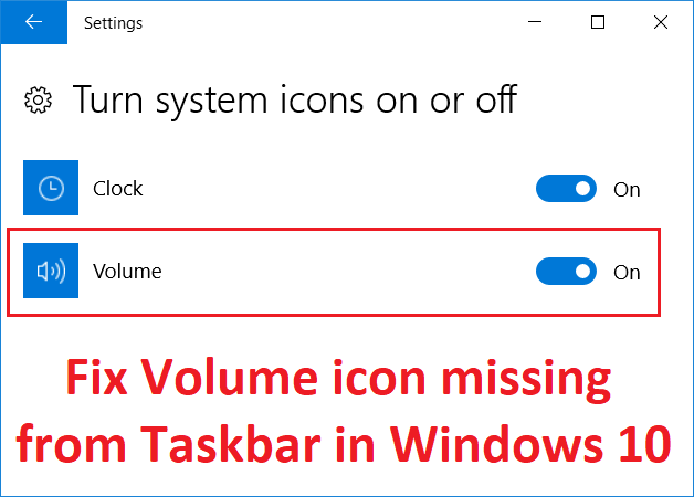 628x450 Fix Volume Icon Missing From Taskbar In Windows