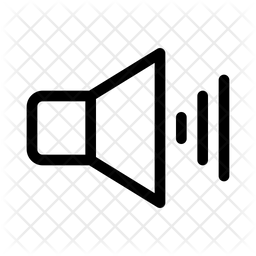 256x256 Volume Up Icon Of Line Style