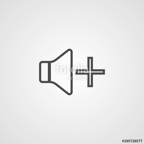 500x500 Volume Up Icon Stock Image And Royalty Free Vector